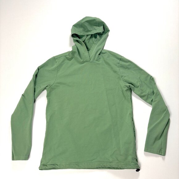 Rhone Mens Hoodie Light Green Sz M Drawstring Sweatshirt Stretch Athletic - Picture 1 of 7